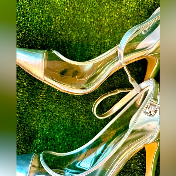 BCBGeneration “BG-Cynthia” Brand New in Box Heels, Size 11 M, Silver/Transparent - Picture 7 of 12